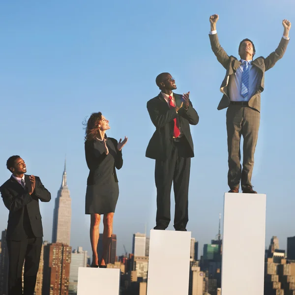 Diversité des employés de bureau — Photo