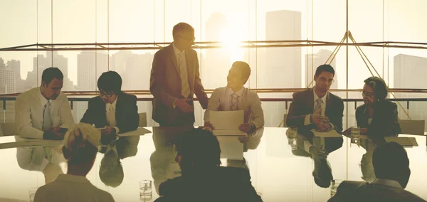 Business People at Corporate Meeting — Stock Photo, Image