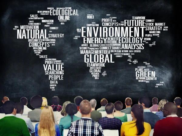 Diversiteit mensen en milieu Concept — Stockfoto