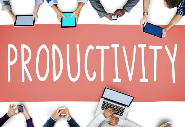 Business People and Productivity — Stock Photo, Image