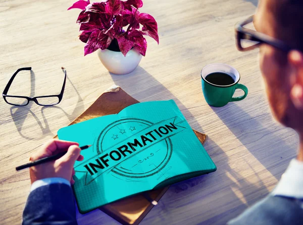 Information Info Data Concept — Stock Photo, Image