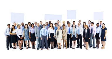 Kendine güvenen iş işçi