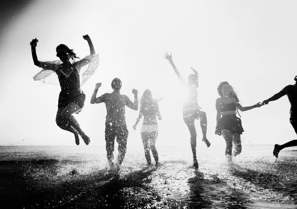 Vacaciones de verano en playa — Foto de Stock