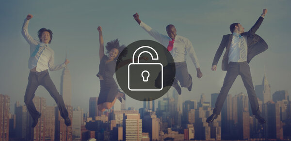 деловые люди и концепция командной работы 