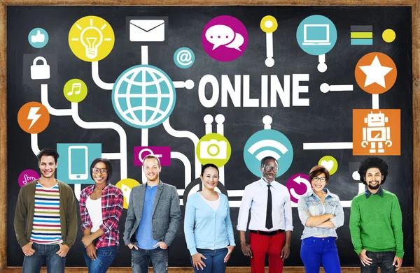 Global online iletişim kavramı