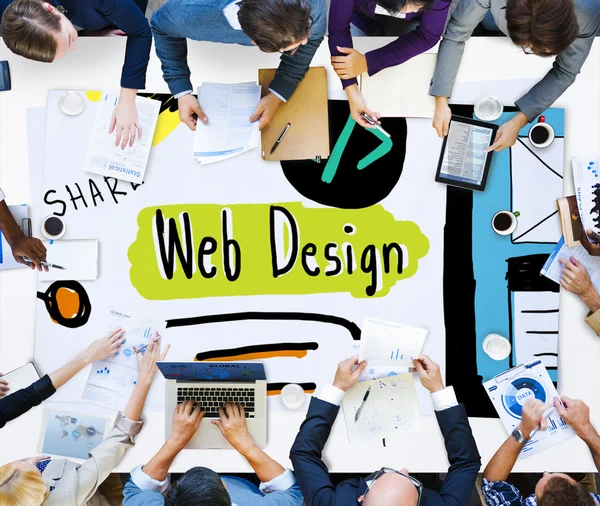 Web Design Concept — Stock Photo, Image