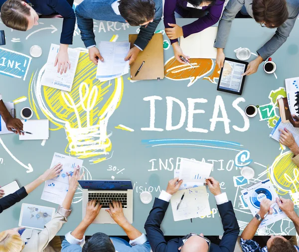 Ideias Inovação, Criatividade Conceito de Conhecimento — Fotografia de Stock