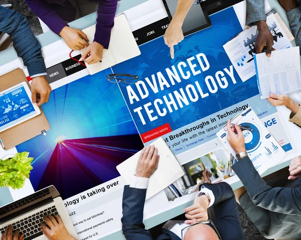 Tecnología avanzada, concepto de innovación — Foto de Stock