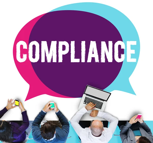 Compliance Rules Regulations Concept — Stock Photo, Image