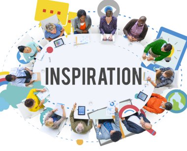 İlham yenilik yaratıcılık fikirler kavramı