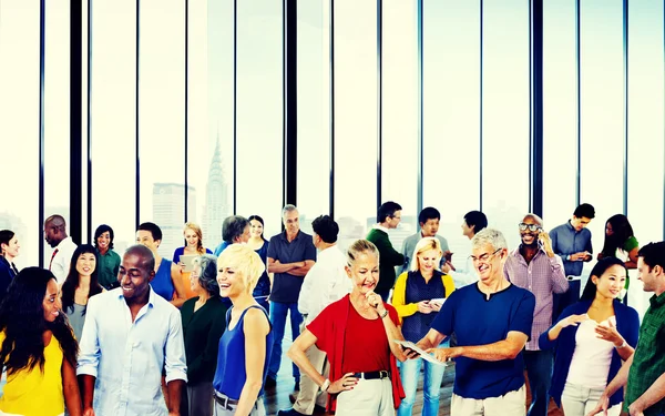 Trabajadores empresariales seguros — Foto de Stock