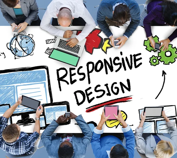 Responsive Design, Qualität — Stockfoto