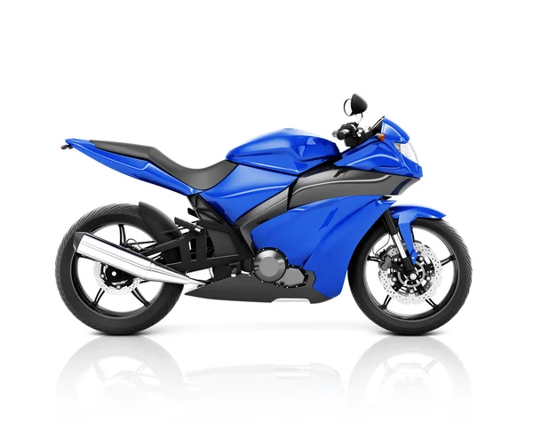 Modern sportbike illüstrasyon — Stok fotoğraf