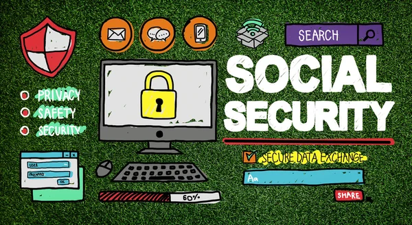 Concepto de Seguridad Social —  Fotos de Stock