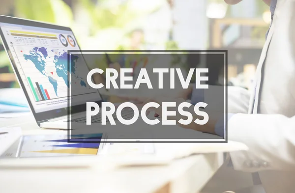 Concepto de visión de proceso creativo —  Fotos de Stock