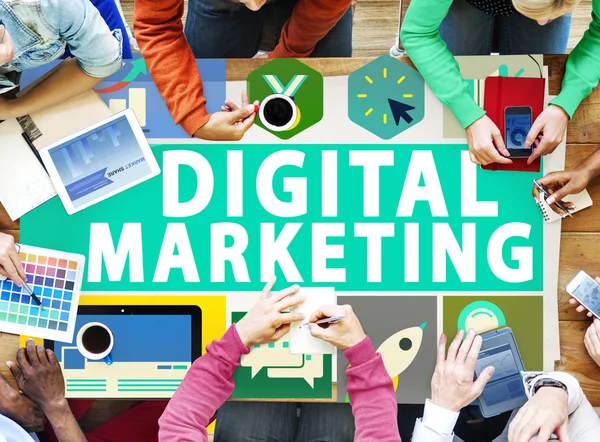 Digitales Marketingkonzept — Stockfoto