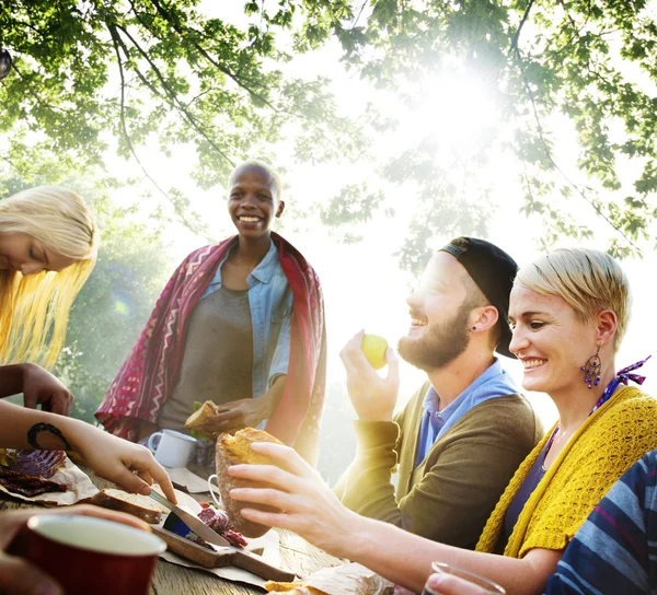 Gruppe von Freunden der Vielfalt — Stockfoto