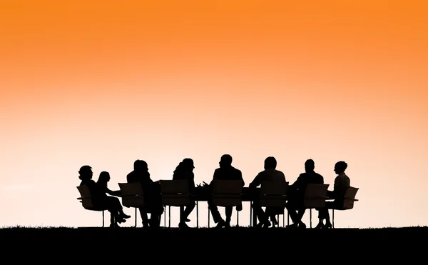 Business team at Meeting — Stock Photo, Image