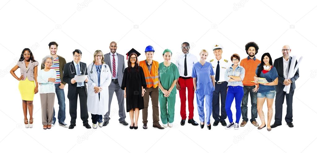 Group of Diversity People