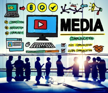 profesyonel iş takım Silhouettes