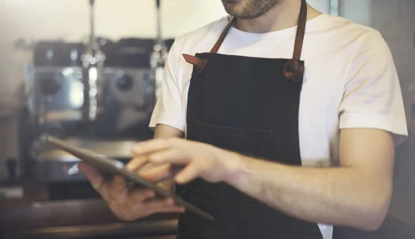 Servicio de Café Barista —  Fotos de Stock