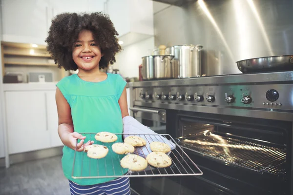 Postres de Bakering infantil —  Fotos de Stock