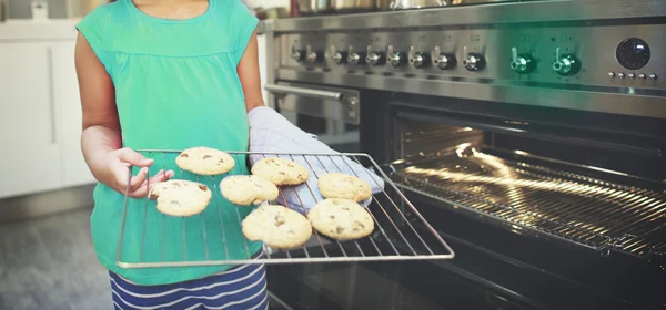 Barn Bakering Dessert — Stockfoto