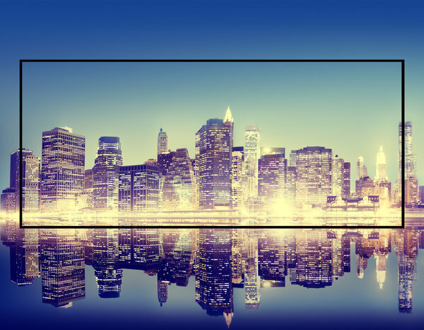 Beautiful modern cityscape