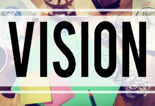 Vision Strategy Palnning Concept — Stock Photo, Image