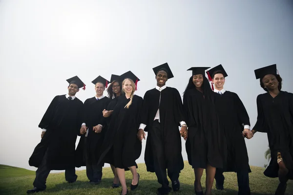 Groupe d'étudiants des diplômés — Photo