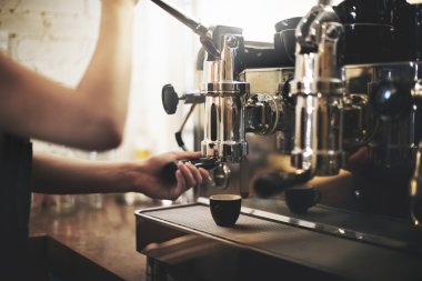 Barista Cafe kahve yapma