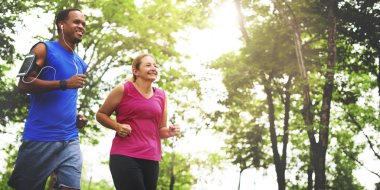 Açık havada sportif çifte