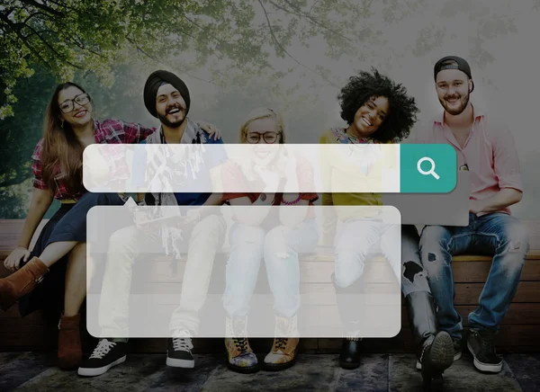 検索ボックスの概念 — ストック写真