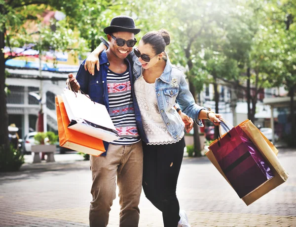 Clienti consumatori di shopping — Foto Stock