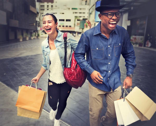 Consument klanten winkelen — Stockfoto