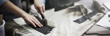 Craftsman Artist Pottery Skill clipart
