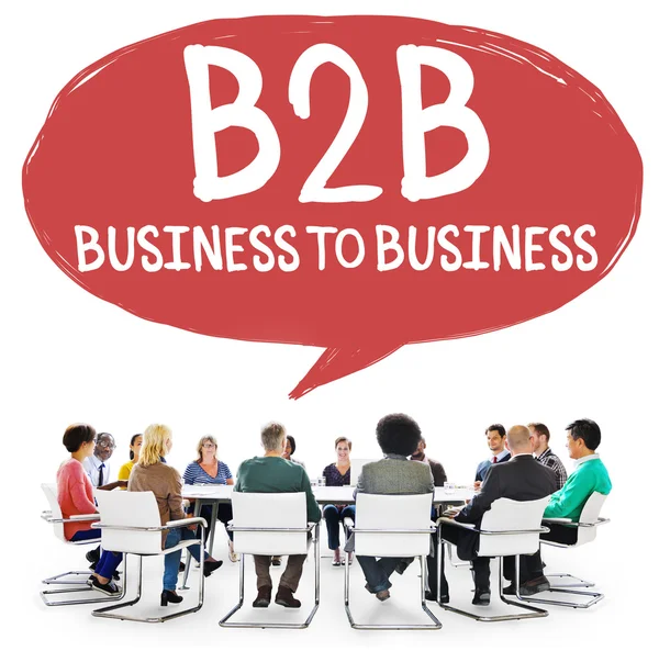 Business to Business Marketing — Stockfoto