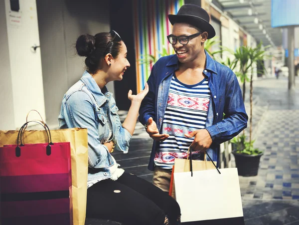 Compras Clientes consumidores — Foto de Stock