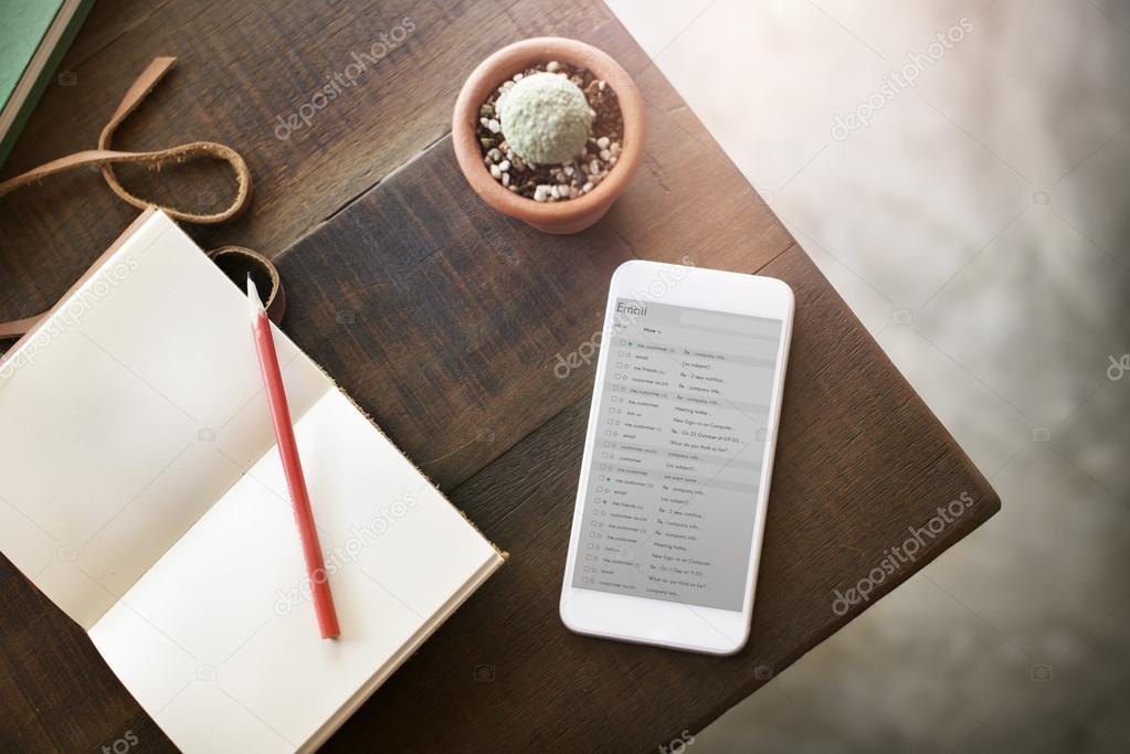 digital device on table