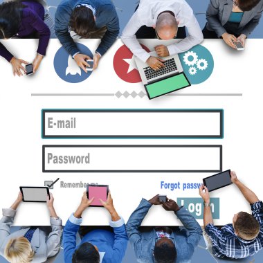 E-posta kimlik parola kavramı