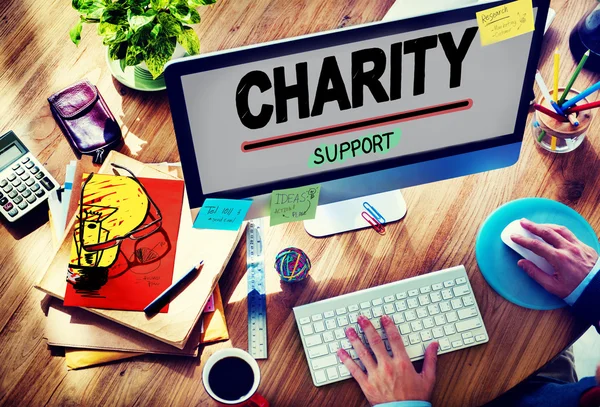 Charity Donation Concept — Stock Photo, Image