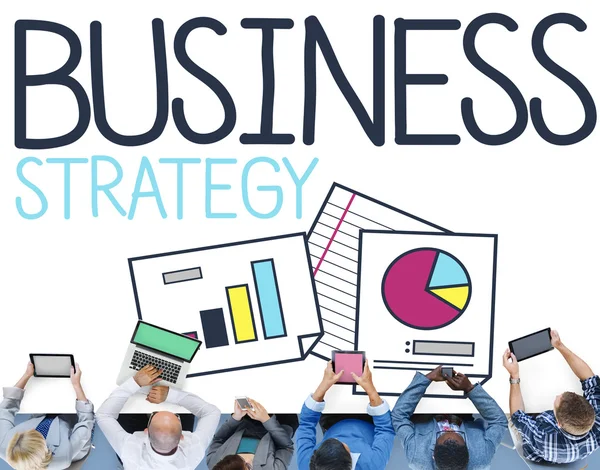 Business Strategy Concept — Stock Photo, Image