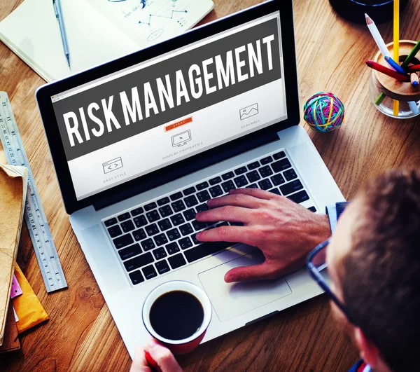 Risk yönetimi tehlike kavram — Stok fotoğraf
