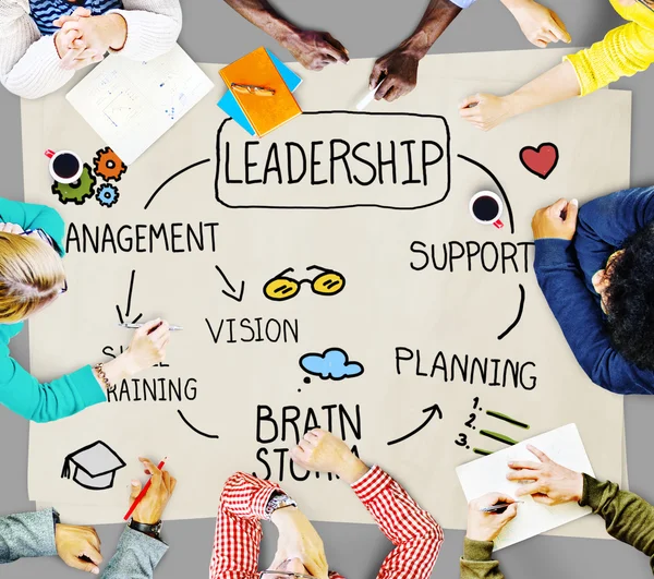 Business People Working at The Meeting — Stock Photo, Image