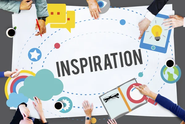 Inspiration innovation kreativität ideen konzept — Stockfoto