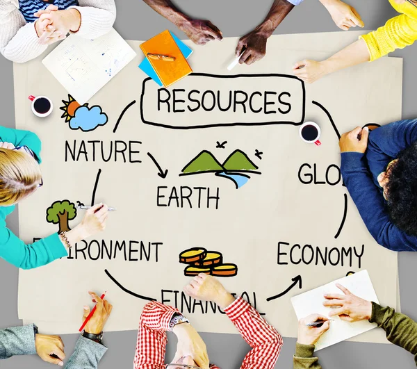 Natuurlijke hulpbronnen milieu Concept — Stockfoto