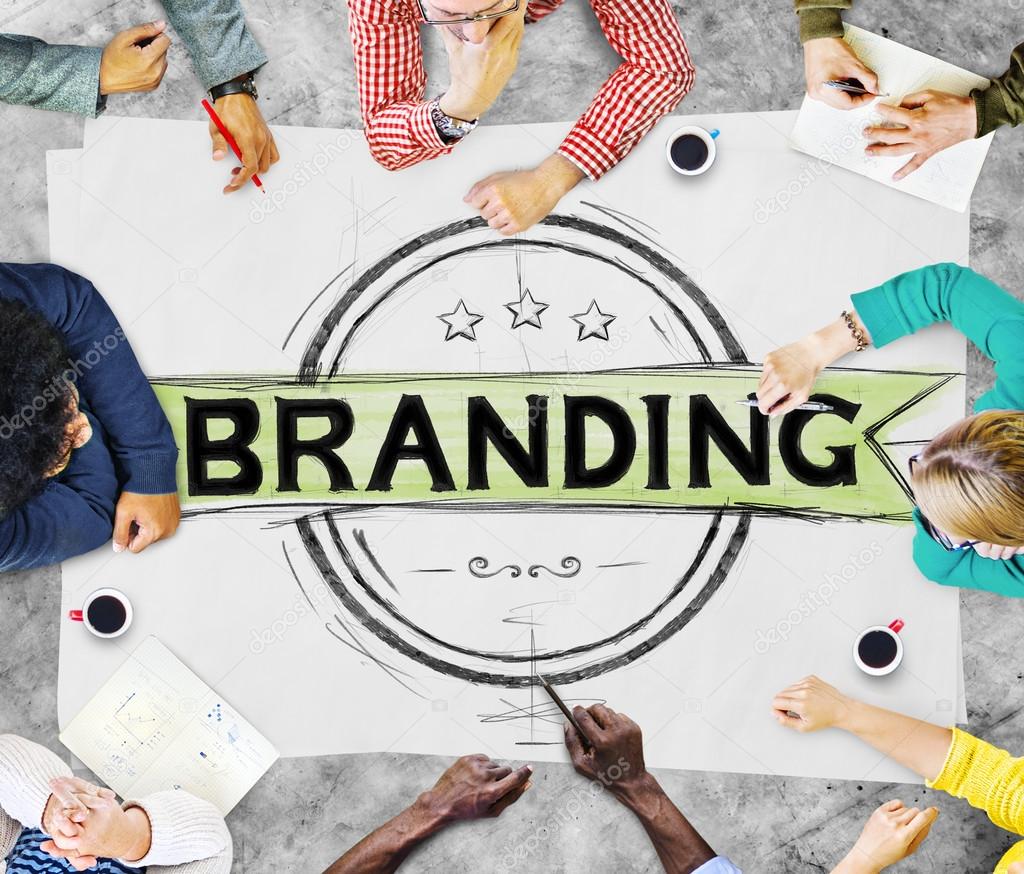 Branding Marketing Concept