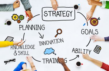 Toplantıda çalışma iş adamları