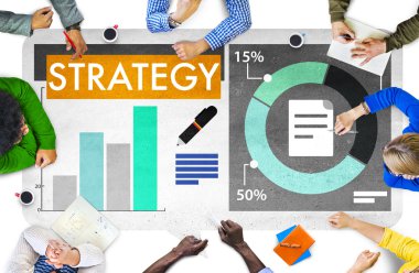 İş adamları ve strateji grup