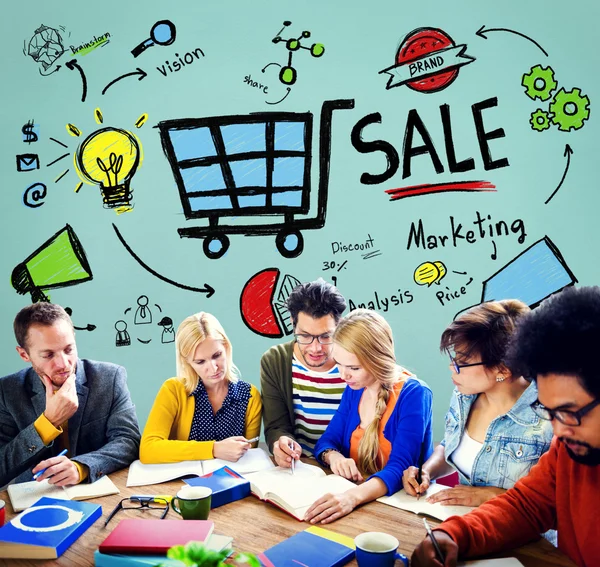 Sale Marketing Analysis Concept — Stock Photo, Image